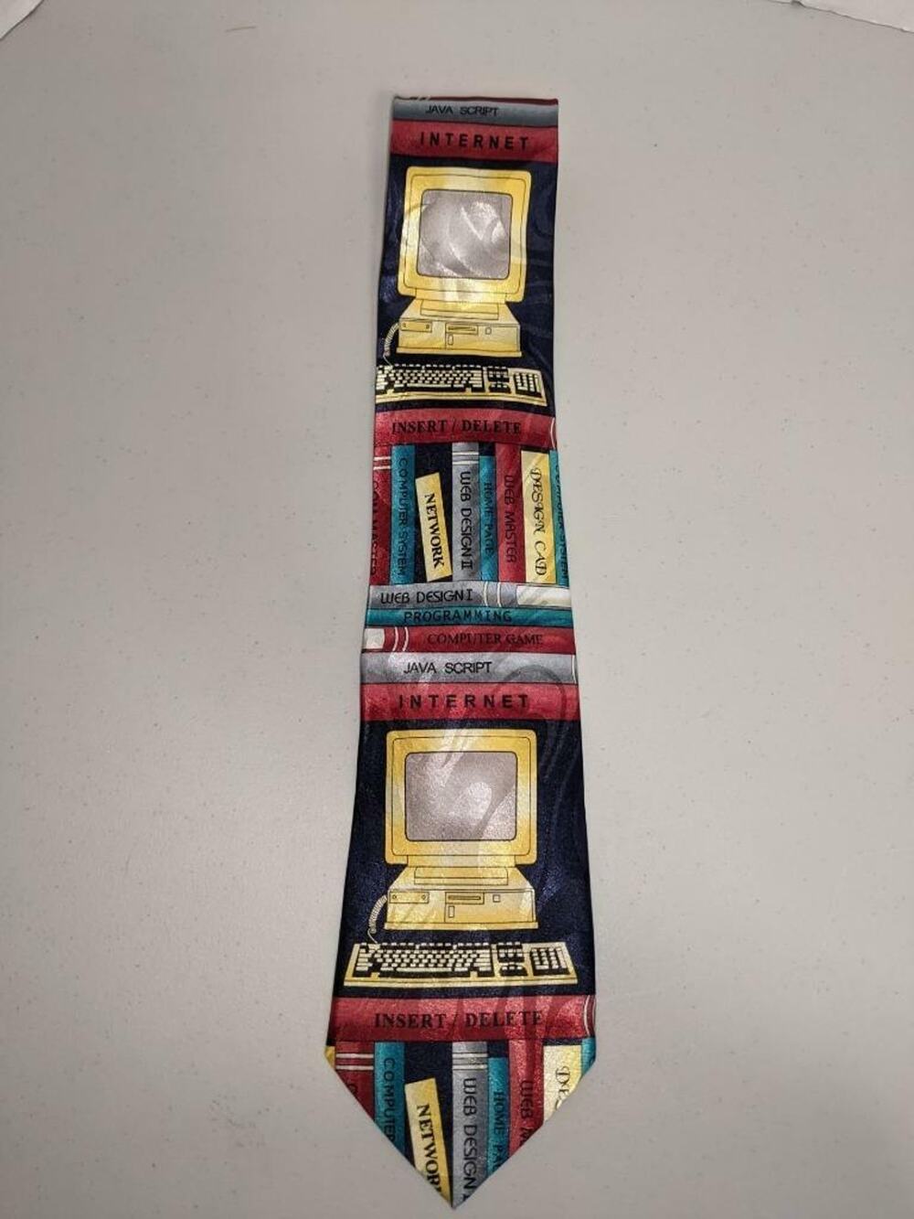 Steven Harris Computer Books Internet Programmer Tie -102026